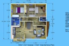 Adana Dublex Prefabrik Yapılar