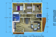Adana Dublex Prefabrik Yapılar