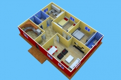 Tokat Tek Katlı Prefabrik Yapı